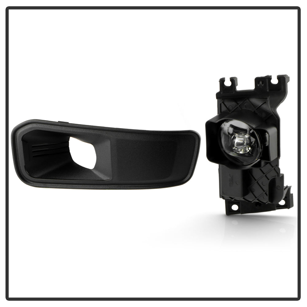 SPYDER 23-25 Ford F250/F350/F450/F550 SD OEM LED Fog Lights w/Switch - Clear (FL-FS2023-C) 9054105