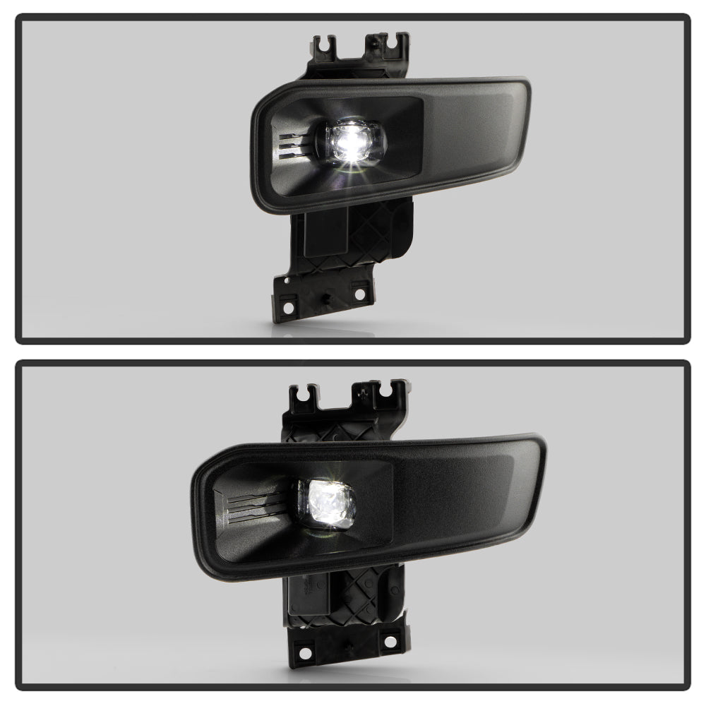 SPYDER 23-25 Ford F250/F350/F450/F550 SD OEM LED Fog Lights w/Switch - Clear (FL-FS2023-C) 9054105