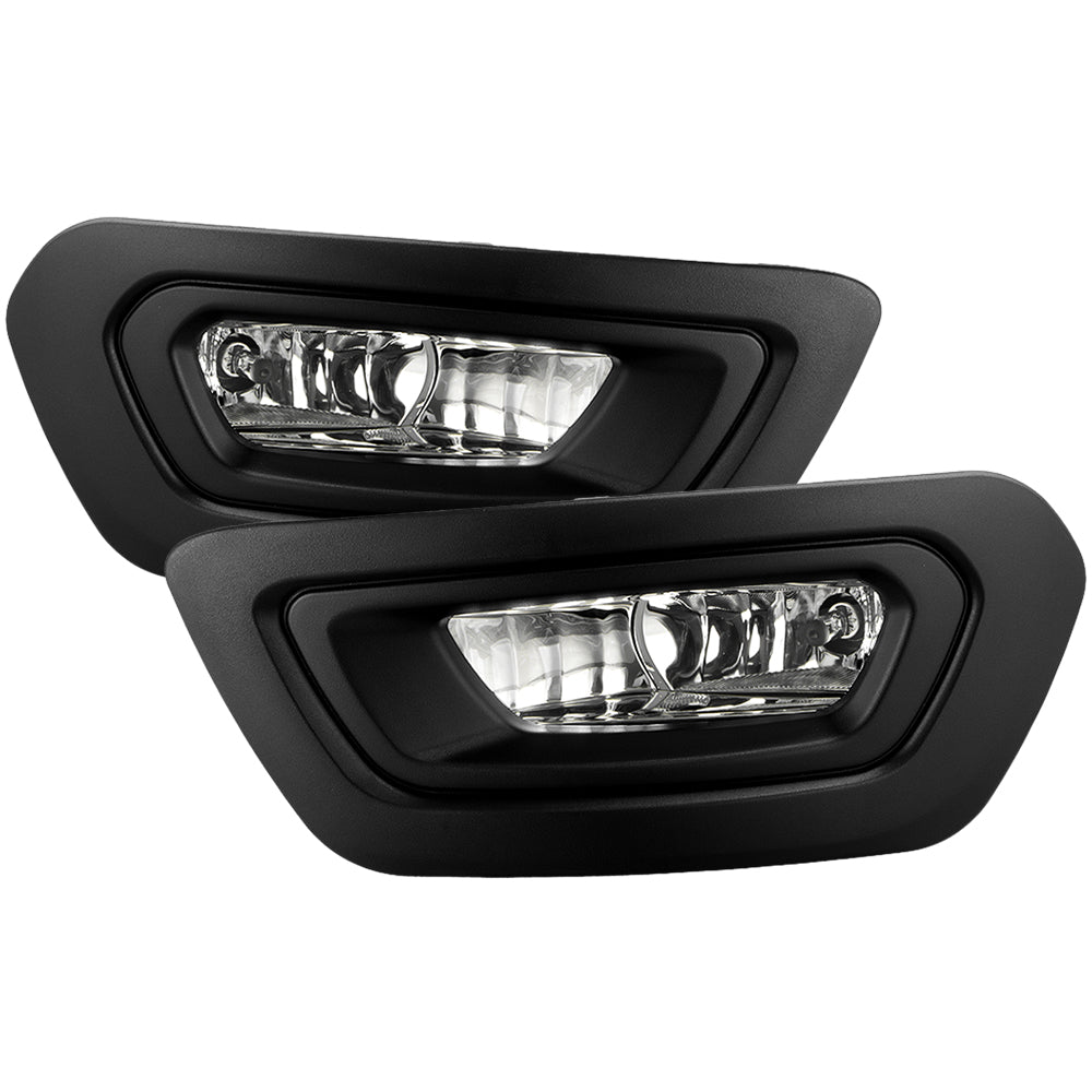 SPYDER 20-24 Ford Transit OEM Halogen Fog Lights w/Switch - Clear (FL-FTRAN20-C) 9054129