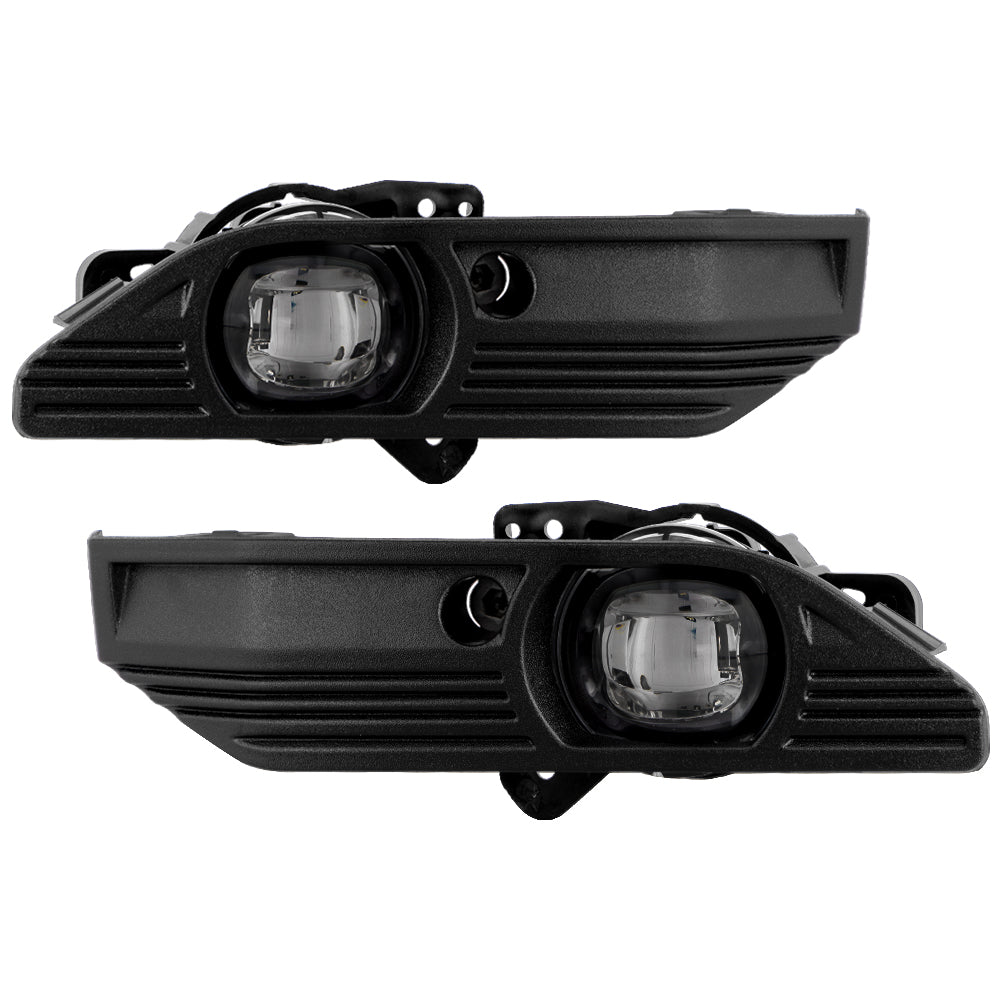 SPYDER 23-25 GMC Canyon OEM LED Fog Lights w/Switch - Clear (FL-GCAN21-LED-C) 9054150