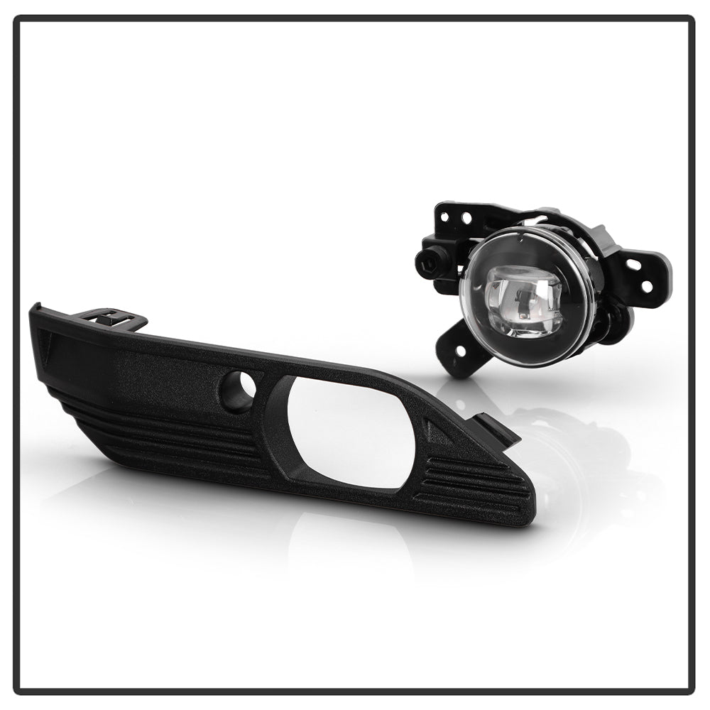 SPYDER 23-25 GMC Canyon OEM LED Fog Lights w/Switch - Clear (FL-GCAN21-LED-C) 9054150