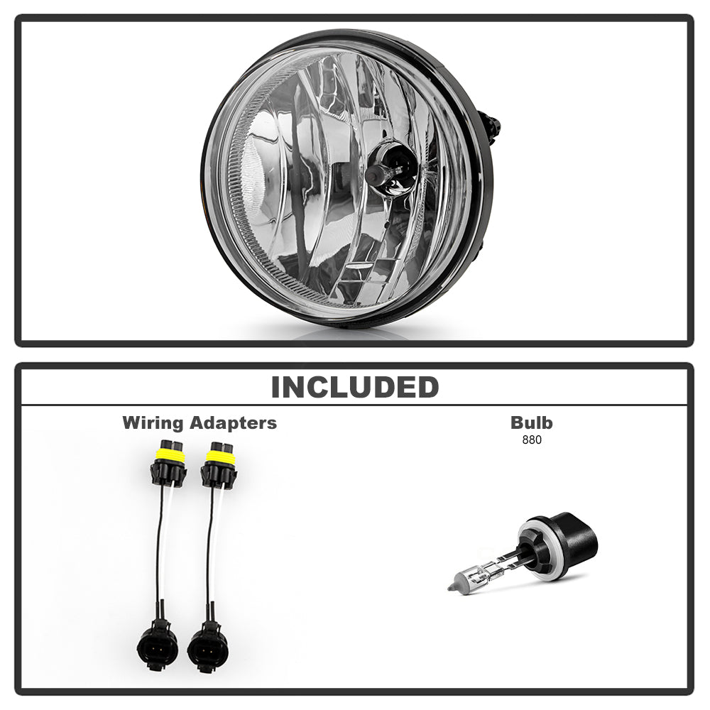 Spyder GMC Sierra 1500/2500/3500 HD 07-13 OEM Fog Lights wo/switch Clear FL-GS07-C 5043252