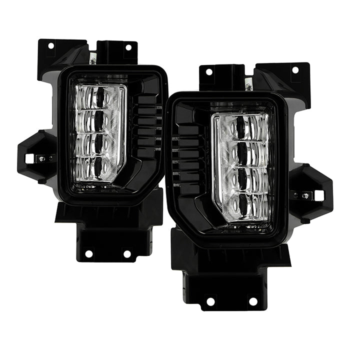 SPYDER 20-22 GMC Sierra 2500/3500 HD OEM Fog Lights w/ Universal Switch 9051173