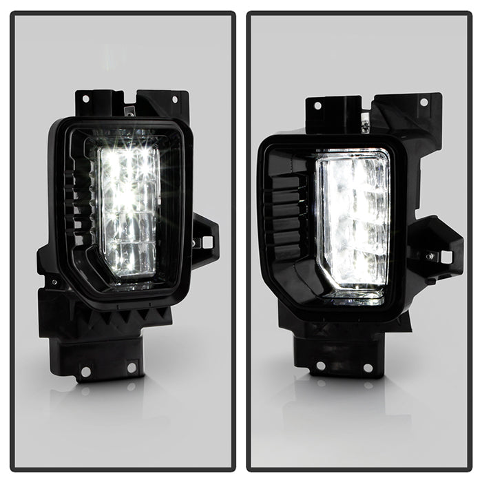 SPYDER 20-22 GMC Sierra 2500/3500 HD OEM Fog Lights w/ Universal Switch 9051173