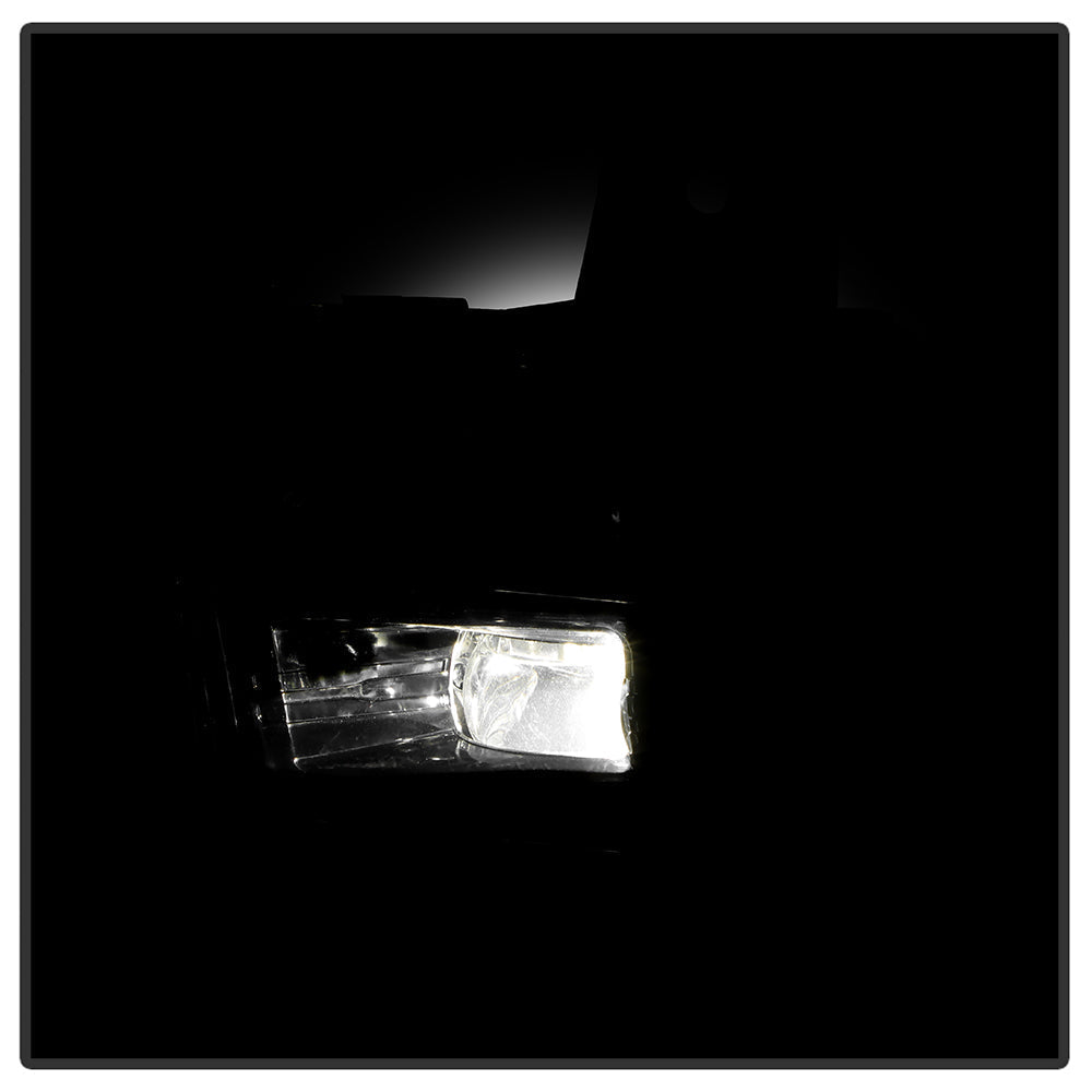 SPYDER 23-25 GMC Sierra 1500 OEM Style LED Fog Light w/ Switch - Clear (FL-GS2023-LED-C) 9054167