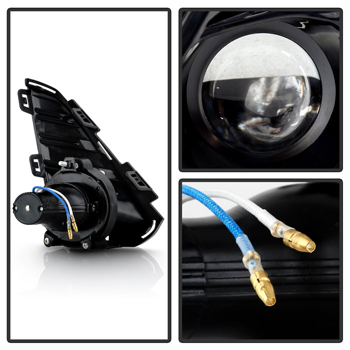 SPYDER 18-21 GMC Terrain OEM LED Fog Lights w/Switch - Clear (FL-GTE18-C) 9051180