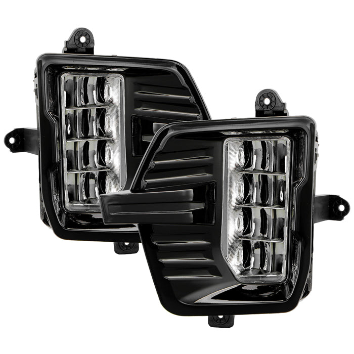 SPYDER GMC Yukon AT4 21-23 Only OEM Style Full Led Fog Lights W/ Switch FL-GY21-AT4-LED-C 9055492
