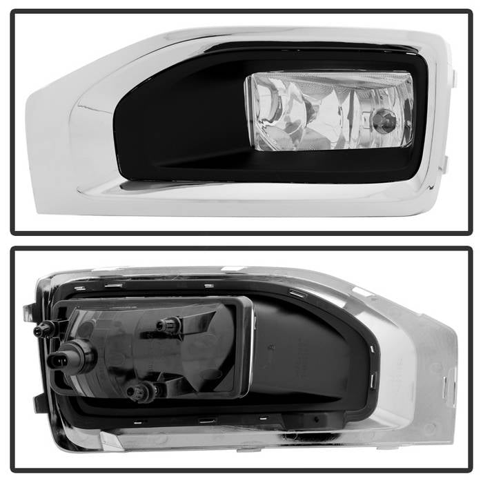 Spyder GMC Yukon/Yukon XL 2015-2017 OEM Fog Lights W/Cover and Switch Clear FL-GYD15-C 9031571