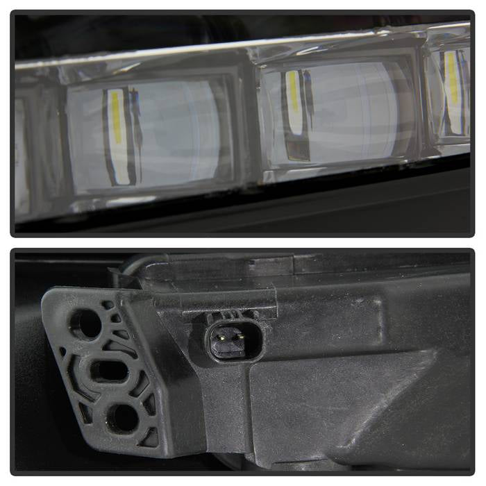 Spyder Honda Accord Sedan 2016-2017 OEM LED Fog Lights W/Switch- Clear FL-HA2016-4D-LED-C 5083050