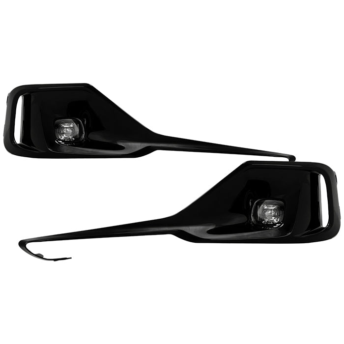SPYDER 21-22 Honda Accord OEM Full LED Fog Lights w/Switch - Clear (FL-HA2021-LED-C) 9051197