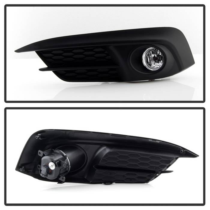 Spyder Honda Civic 2016-2017 2Dr/Coupe OEM Fog Light W/Switch- Clear FL-HC2016-2D-C 5083067