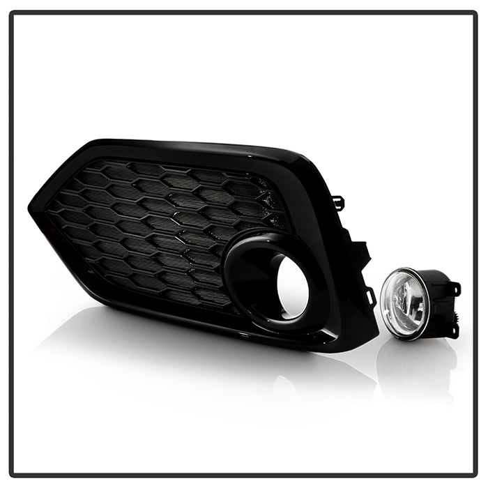 Spyder 16-17 Honda Civic 3DR Hatchback Only OEM Fog Light w/Switch - Clear (FL-HC2017-H-C) 9043321