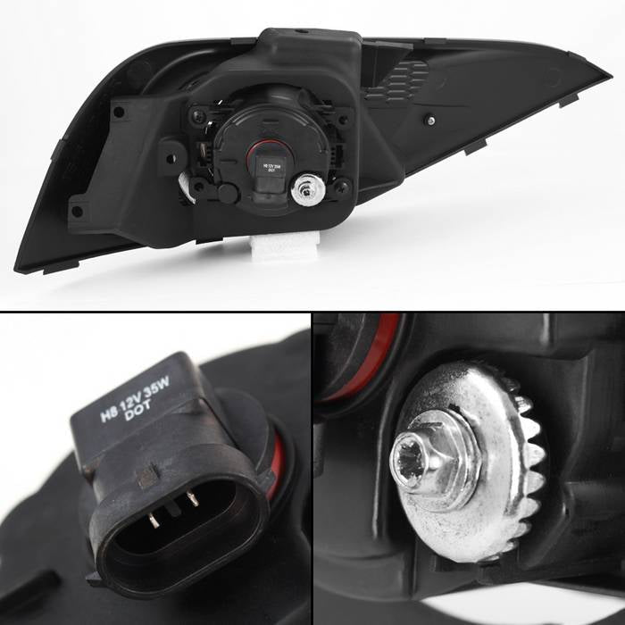 Spyder Honda CRV 2012-2014 OEM Fog Lights W/Switch Clear FL-HCRV2012-C 5076076