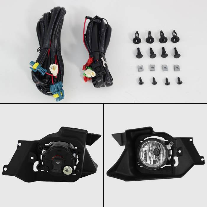 Spyder Honda CRV 2012-2014 OEM Fog Lights W/Switch Clear FL-HCRV2012-C 5076076