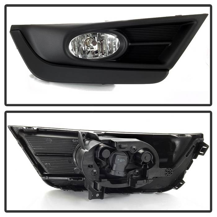 Spyder 17-18 Honda CRV OEM Fog Lights w/Switch & Cover - Clear (FL-HCRV2017-T-C) 5084903