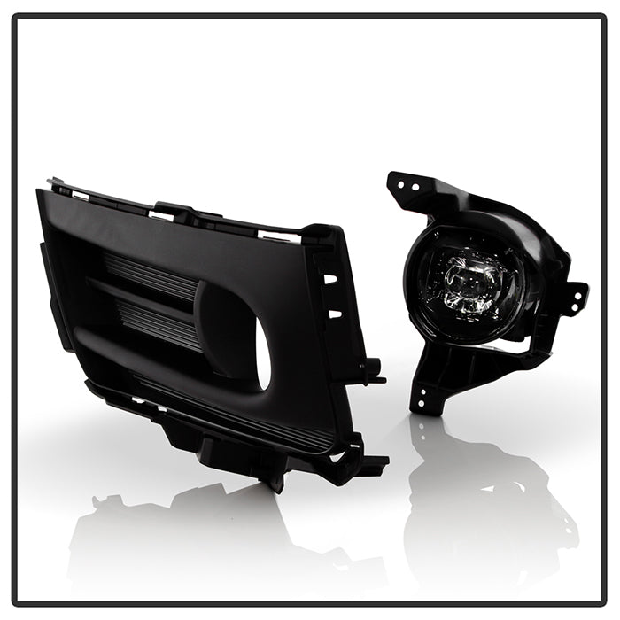 SPYDER 20-22 Honda CRV (Excl Hybrid) OEM Full LED Fog Lights w/Switch - Clear (FL-HCRV20-LED-C) 9051227
