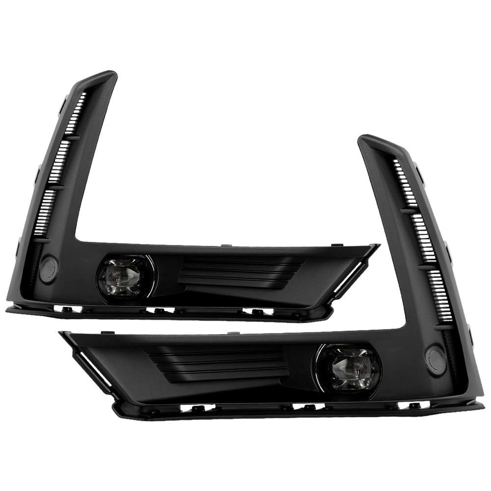 SPYDER 23-25 Honda CRV OEM Full LED Fog Lights w/ Switch (FL-HCRV2023-LED-C) 9054198