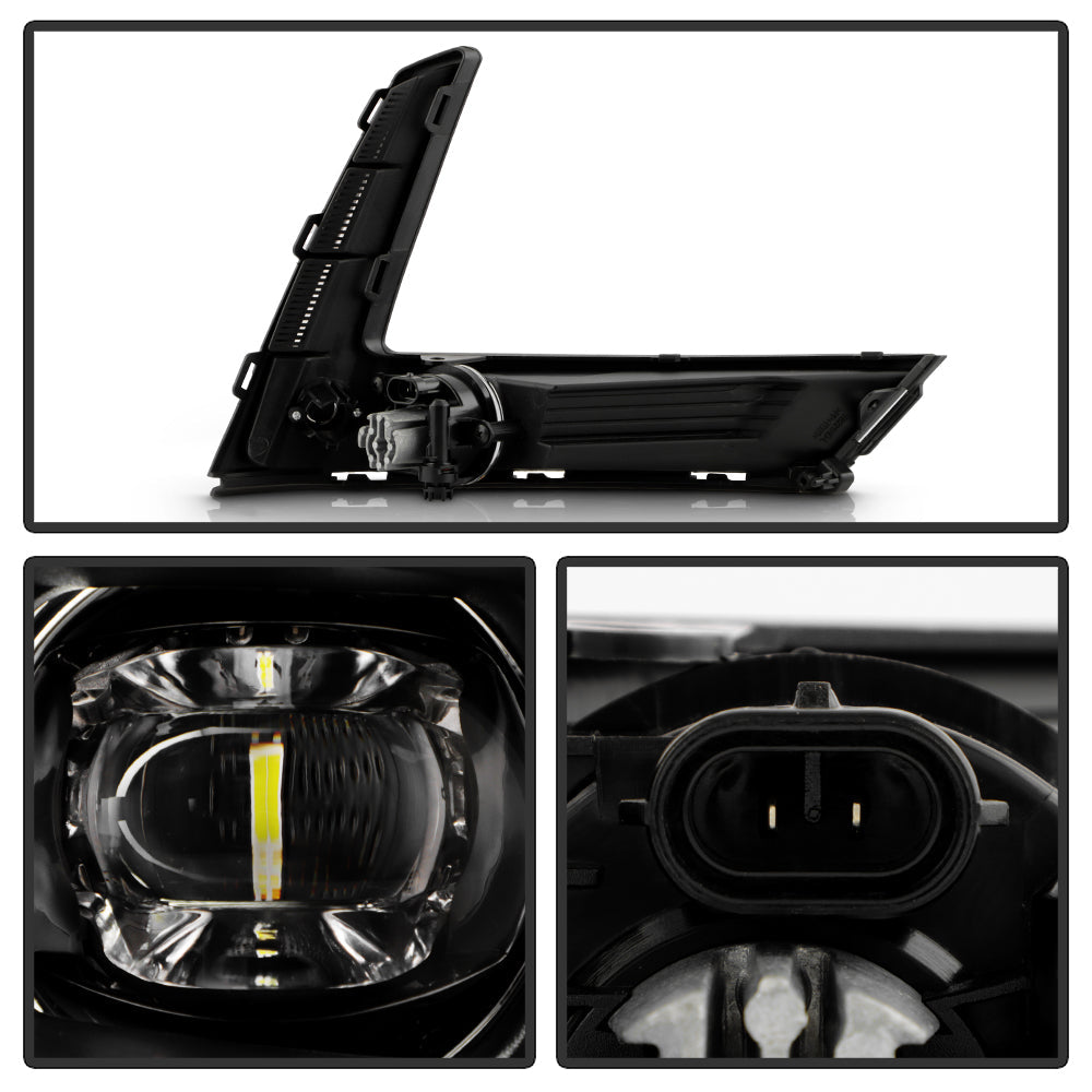 SPYDER 23-25 Honda CRV OEM Full LED Fog Lights w/ Switch (FL-HCRV2023-LED-C) 9054198