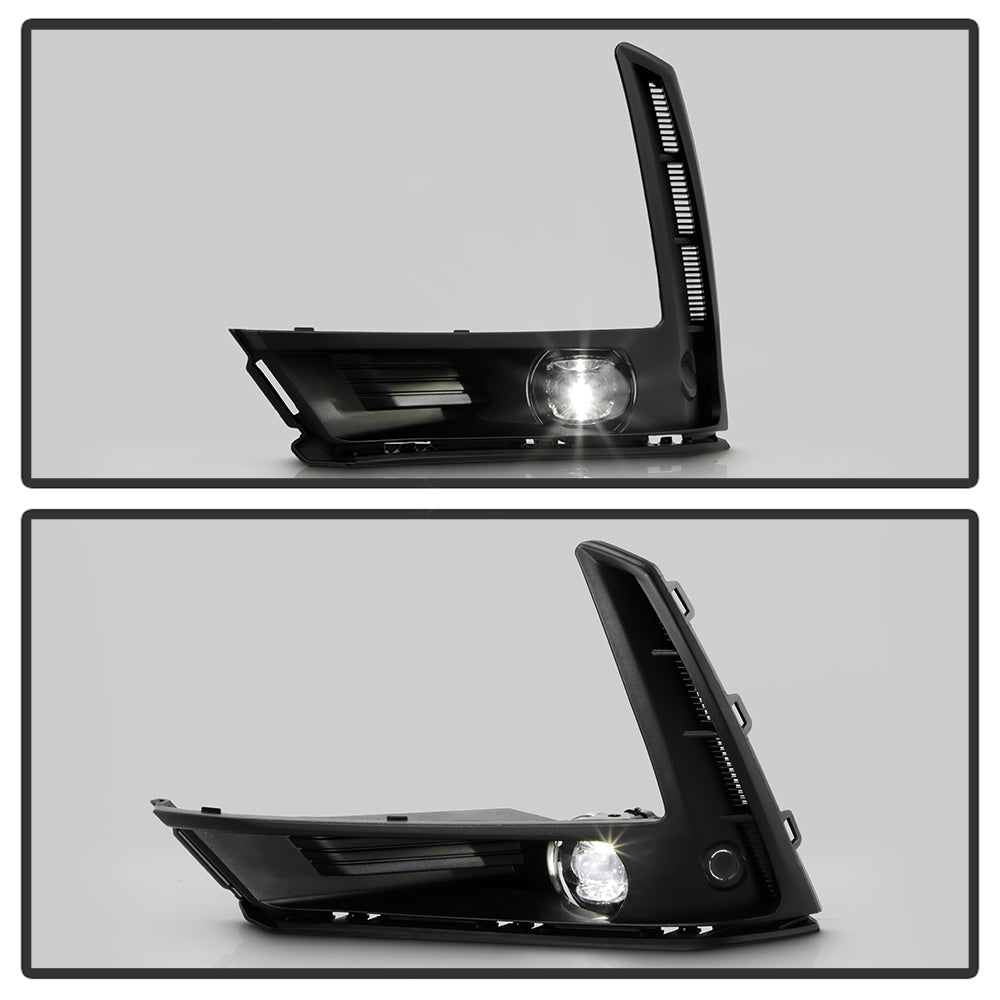 SPYDER 23-25 Honda CRV OEM Full LED Fog Lights w/ Switch (FL-HCRV2023-LED-C) 9054198