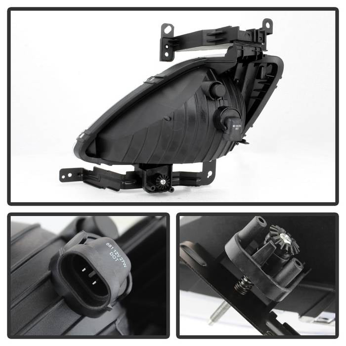Spyder Hyundai Elantra 2011-2013 OE Style Fog Lights W/Switch Clear FL-HYE2011-C 5079909