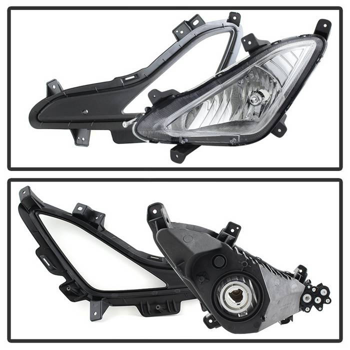 Spyder Hyundai Elantra 2014+ OEM Style Fog Lights W/Switch Clear FL-HYE2014-C 5080462