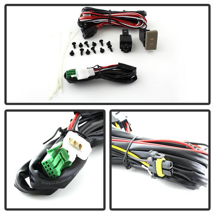 Spyder Hyundai Elantra 2014+ OEM Style Fog Lights W/Switch Clear FL-HYE2014-C 5080462