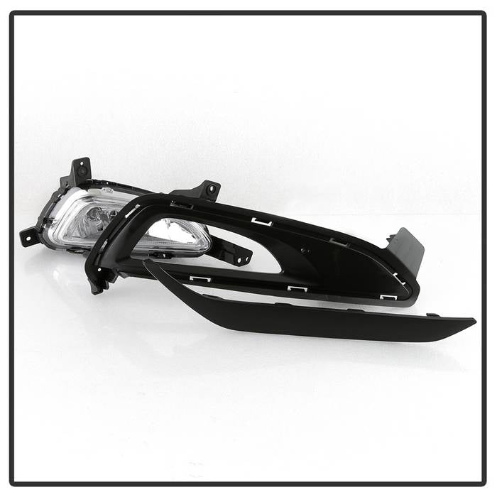 Spyder 16-18 Hyundai Tucson OEM Style Fog Lights w/Switch - Clear (FL-HYTU2016-C) 9044274