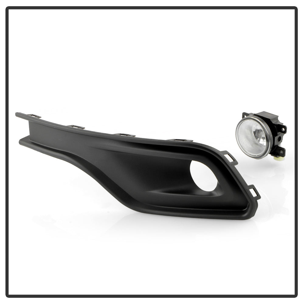SPYDER 22-25 Jeep Compass OEM Style Fog Lights w/Switch - Clear (FL-JCOM22-C) 9054389