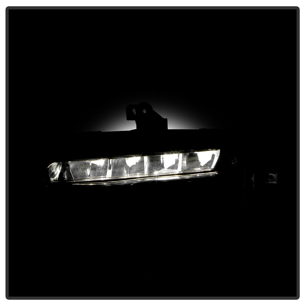 SPYDER 22-24 Jeep Grand Cherokee (2-Row) OEM LED Fog Lights w/Switch - Clear (FL-JGC22-LED-C) 9054211