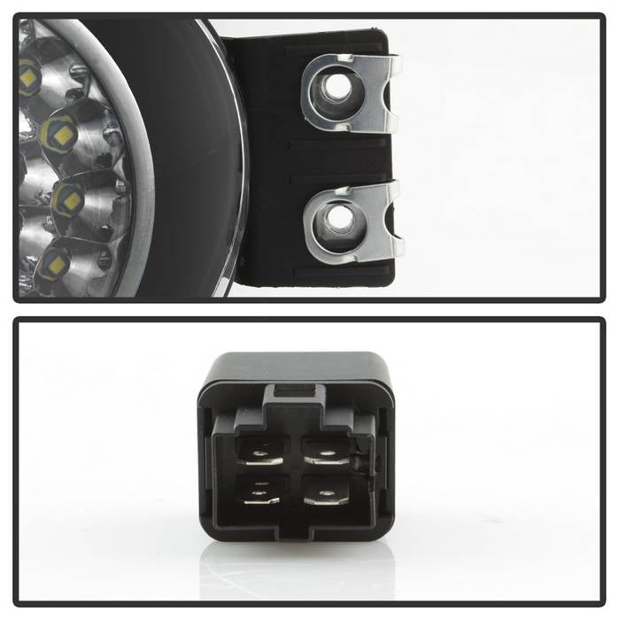 Spyder Dodge Ram 02-08/Durango 04-06 LED Fog Lights w/Switch Clear FL-LED-DRAM02-C 5015600