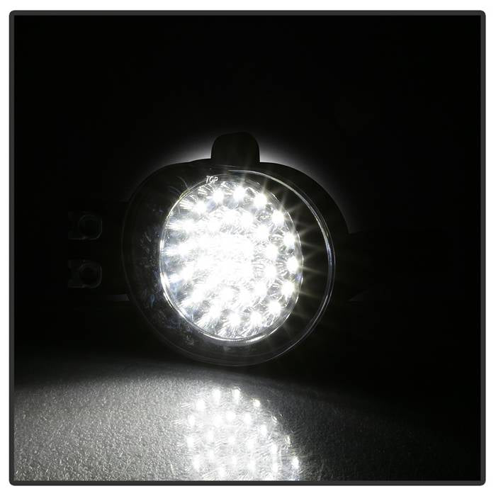 Spyder Dodge Ram 02-08/Durango 04-06 LED Fog Lights w/Switch Clear FL-LED-DRAM02-C 5015600