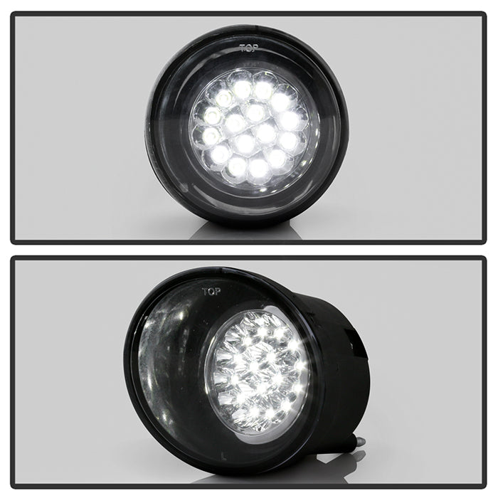 Spyder Nissan Titan 04-12/Nissan Armada 04-12 LED Fog Lights w/Switch Clear FL-LED-NT04-C 5015747