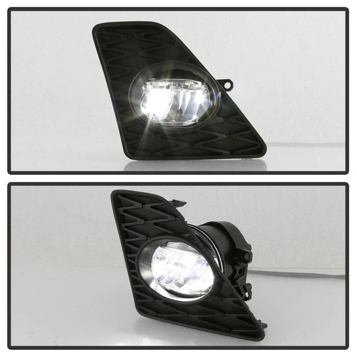 Spyder 13-15 Lexus GS350/GS450h w/F-Sport Pkg OEM LED Fog Lights w/Switch - Clear (FL-LGS13FS-LED-C) 9044304