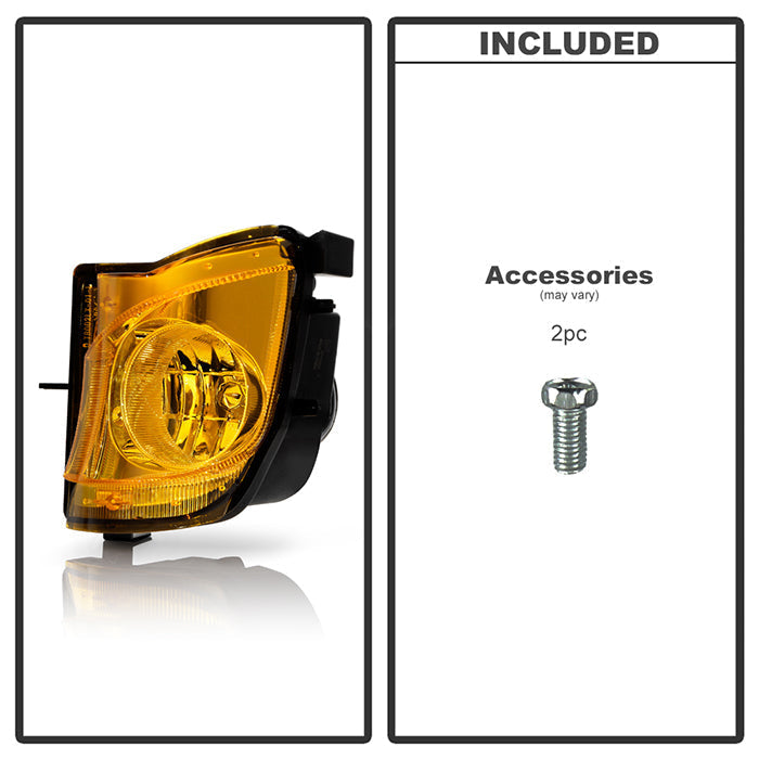 Spyder Lexus IS250/IS350 06-09 OEM Fog Lights wo/switch Yellow FL-LIS06-Y 5075185
