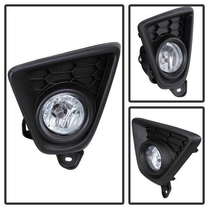 Spyder Mazda CX-5 2012-2015 OEM Fog Light W/Universal Switch- Clear FL-MCX52012-C 5080264