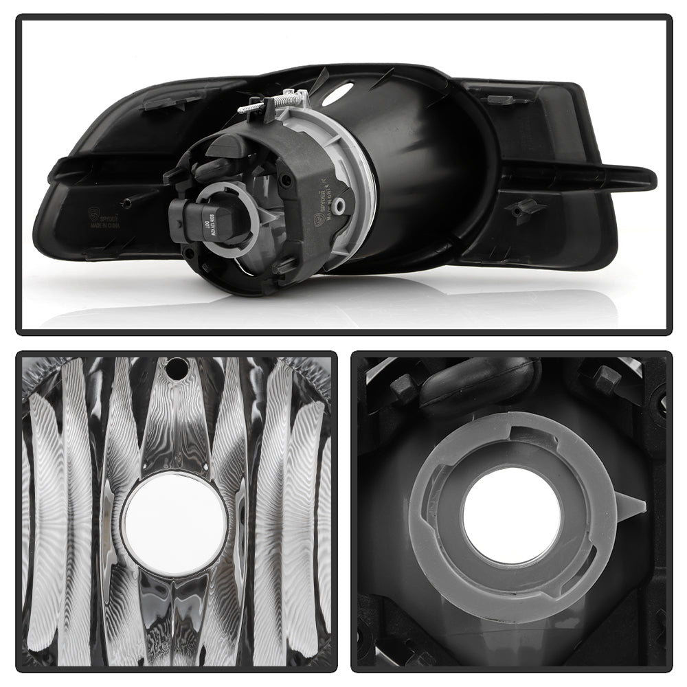 Spyder Mitsubishi Galant 09-12 OEM Fog Lights w/Switch Clear FL-MG09-C 5038494