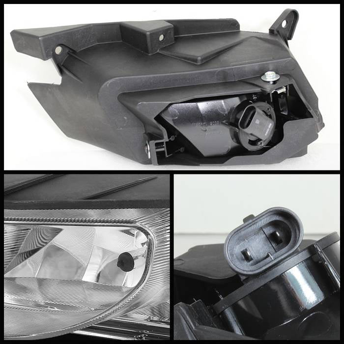Spyder Mazda 3 2.5L 2010-2011 (excluding Speed3 Models)OEM Fog Lights w/Switch Clear FL-MM32010-C 5070456