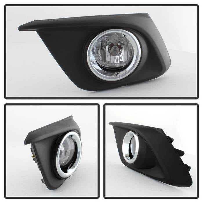 Spyder Mazda 3 2014+ OEM Fog Light w/Switch- Clear FL-MM32014-C 5077776