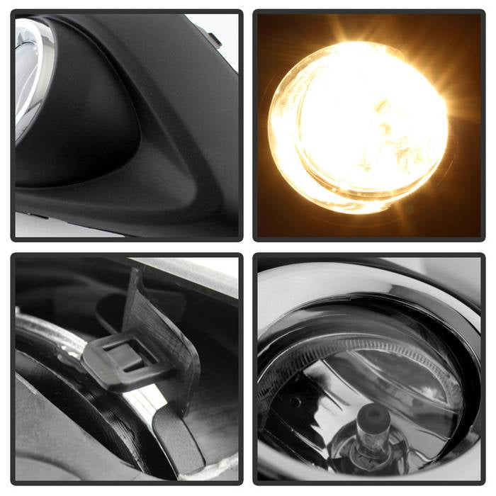 Spyder Mazda 3 2014+ OEM Fog Light w/Switch- Clear FL-MM32014-C 5077776