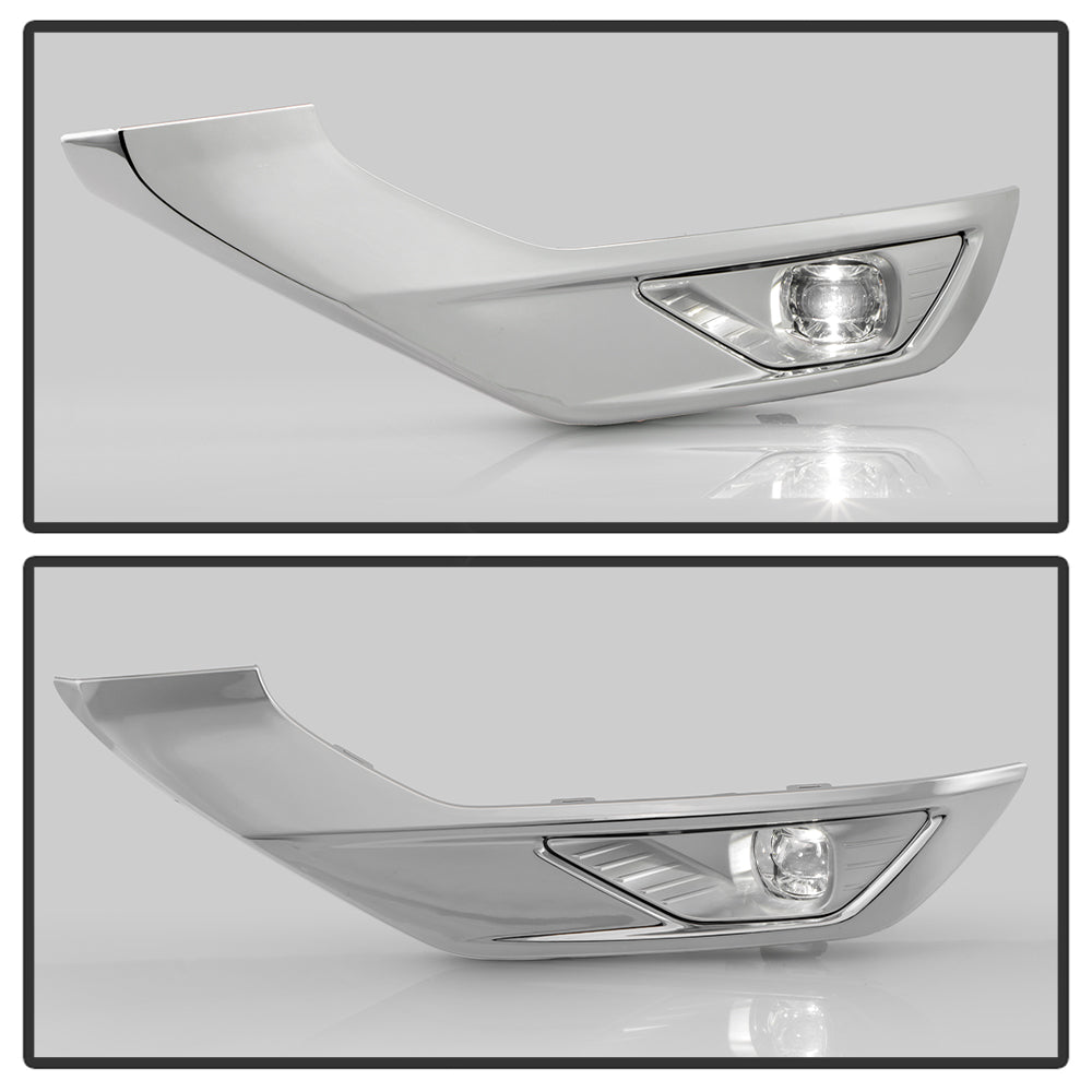 SPYDER 22-24 Mitsubishi Outlander OEM LED Fog Light w/ Switch - Clear (FL-MOUT22-LED-C) 9054242