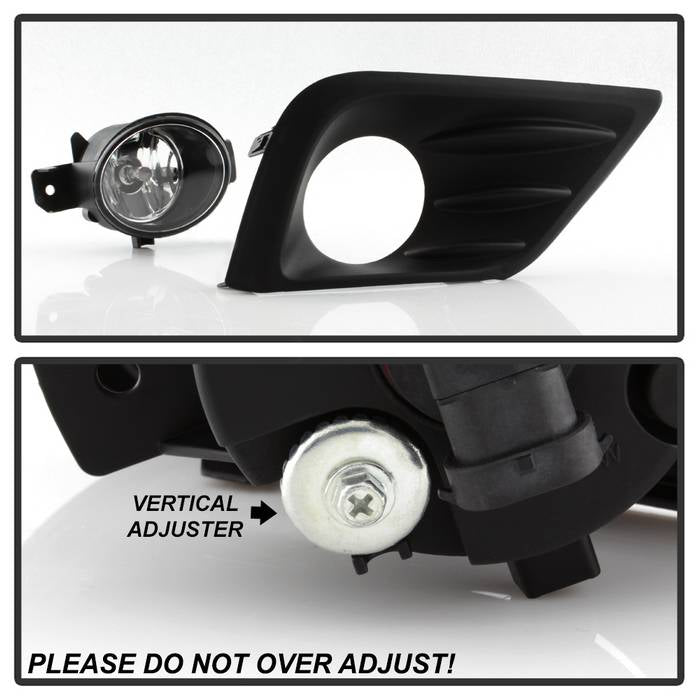 Spyder 16-17 Nissan Altima Sedan OEM Fog Lights w/Switch - Clear (FL-NA16-C) 5084958