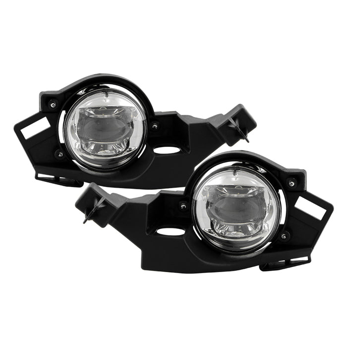 SPYDER 22-24 Nissan Ariya Full LED Fog Lights w/Switch (FL-NA22-LED-C) 9054259