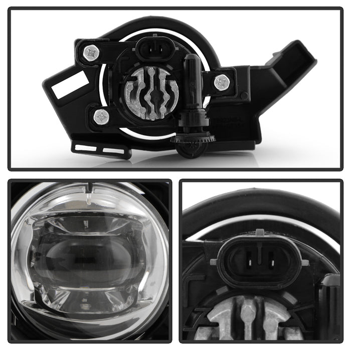 SPYDER 22-24 Nissan Ariya Full LED Fog Lights w/Switch (FL-NA22-LED-C) 9054259