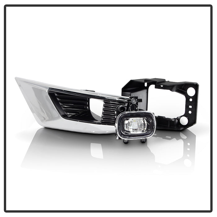 SPYDER 21-23 Nissan Armada Full LED OEM Fog Lights w/Switch (FL-NARM2021-LED-C) 9051241