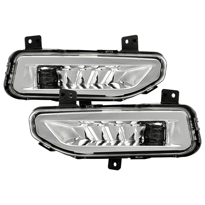 SPYDER 22-24 Nissan Frontier Full LED OEM Fog Lights w/Switch (FL-NF22-LED-C) 9052231