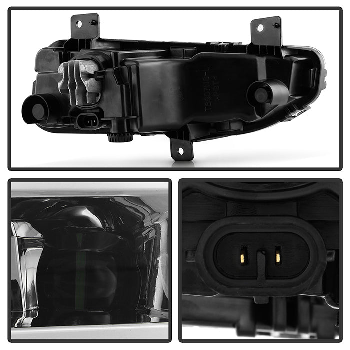 SPYDER 22-24 Nissan Frontier Full LED OEM Fog Lights w/Switch (FL-NF22-LED-C) 9052231