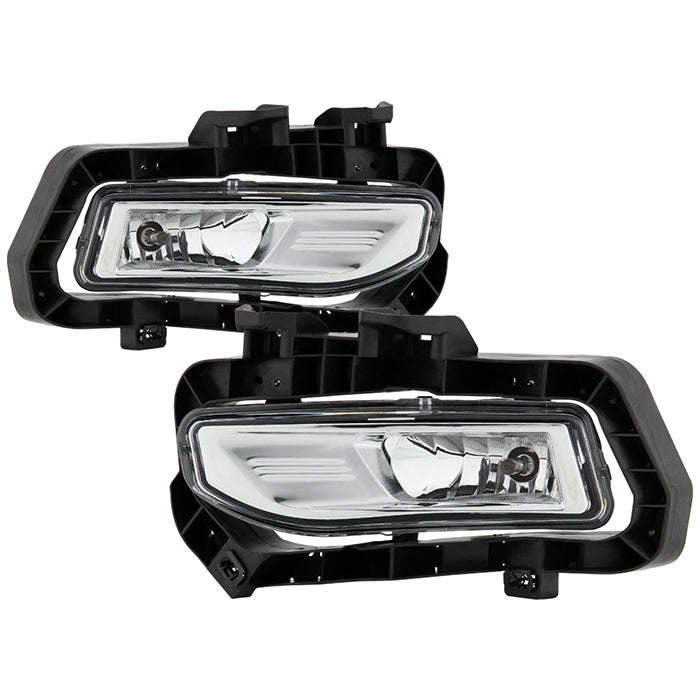 Spyder Nissan Kicks 2018-2020 OEM Style Fog Lights W/OEM Fit Switch - Bulb-H8(Included) - Clear 5087072