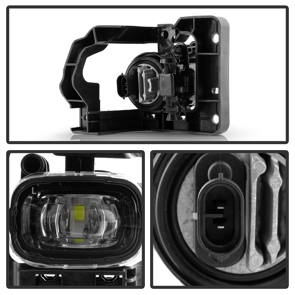 SPYDER 23-24 Nissan Pathfinder OEM Full LED Fog Lights w/Switch (FL-NF22-LED-C) 9054266