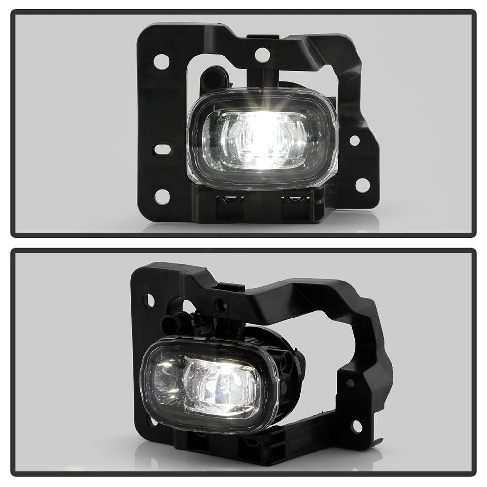 SPYDER 23-24 Nissan Pathfinder OEM Full LED Fog Lights w/Switch (FL-NF22-LED-C) 9054266