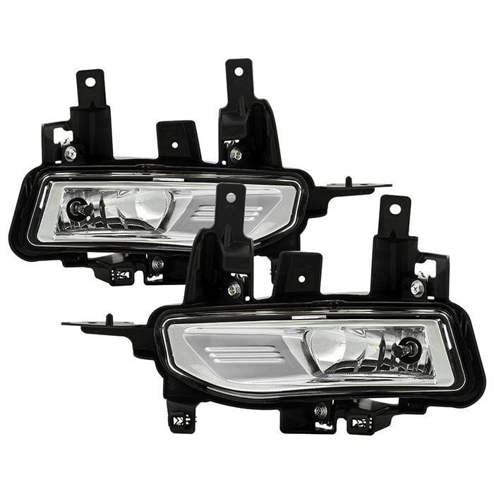 SPYDER 20-22 Nissan Rogue Sport OEM Fog Lights w/Switch - Clear (FL-NR20-SP-C) 9051289